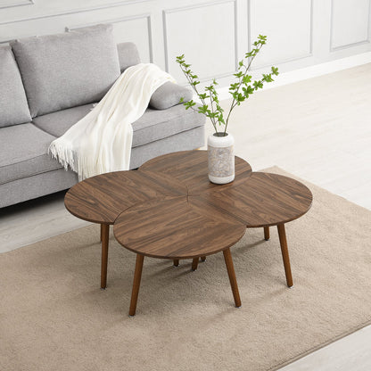 Monza 4-in-1 Walnut Effect Coffee Table