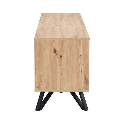 Weston Oak Effect Wide TV Unit