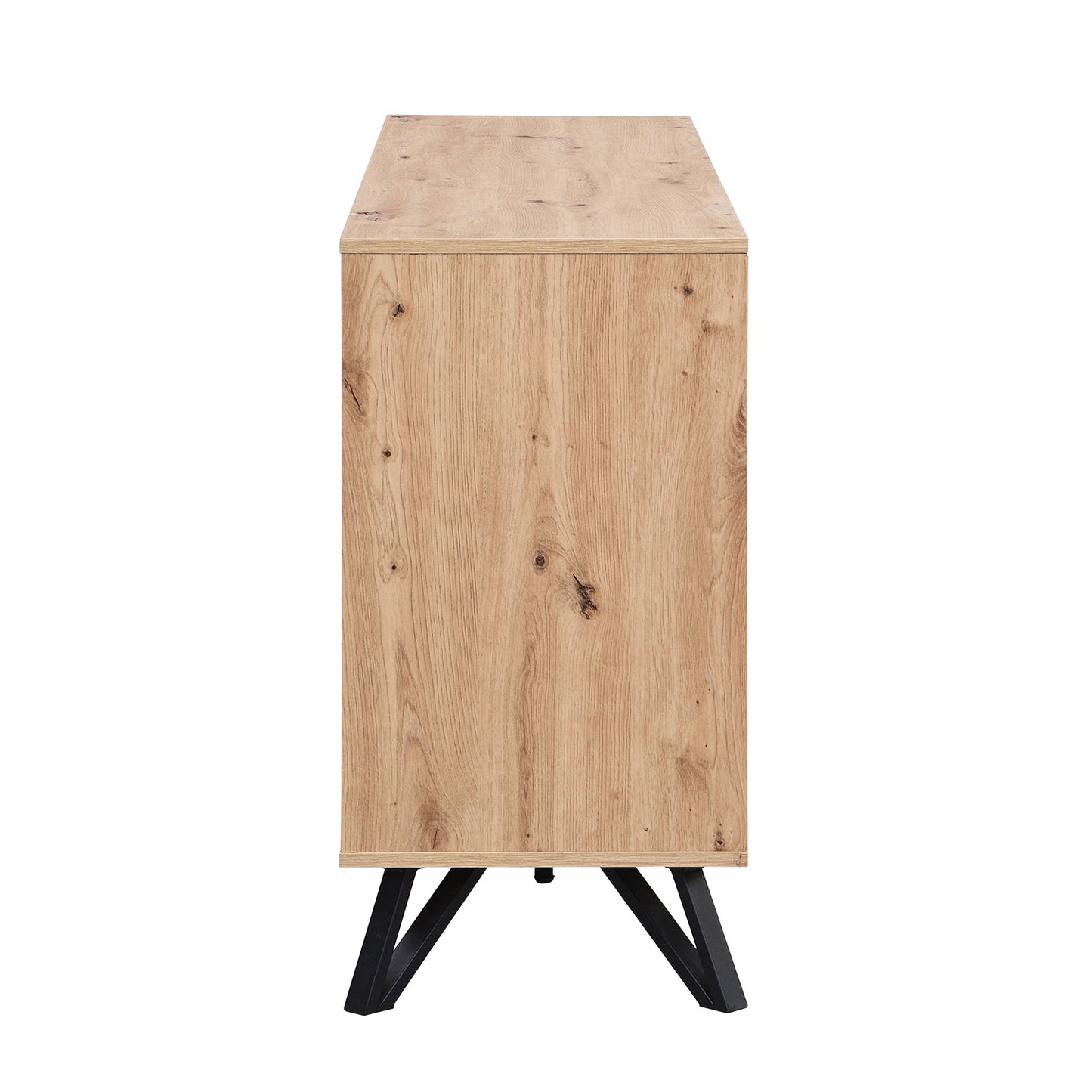 Weston Oak Effect 3 Door 3 Drawer Large Sideboard