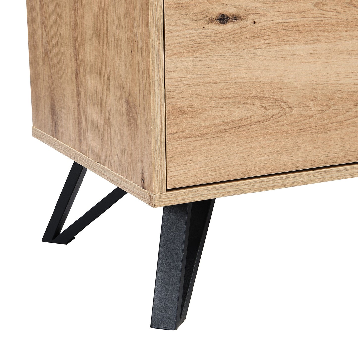 Weston Oak Effect 3 Door 3 Drawer Large Sideboard