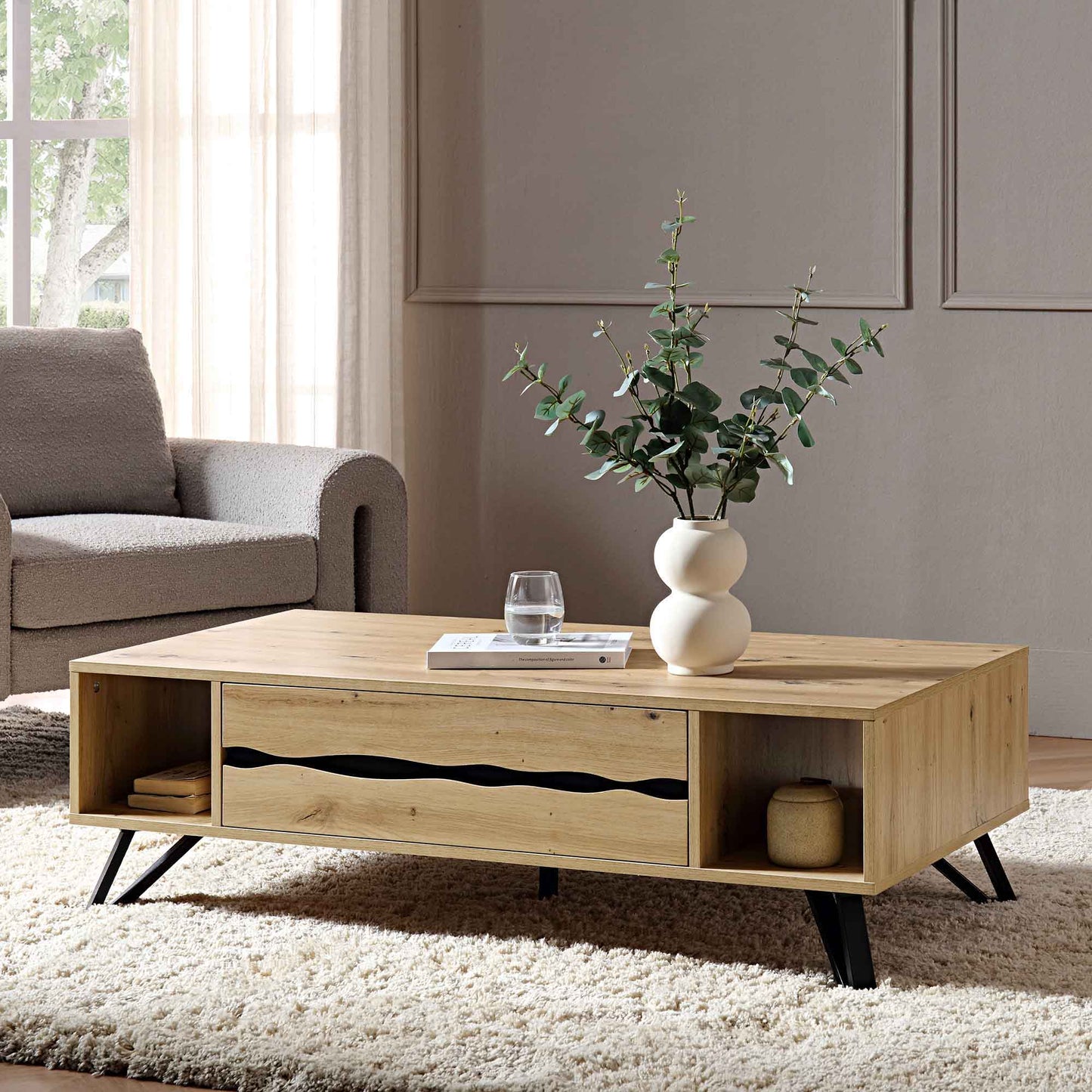 Weston Oak Effect Coffee Table