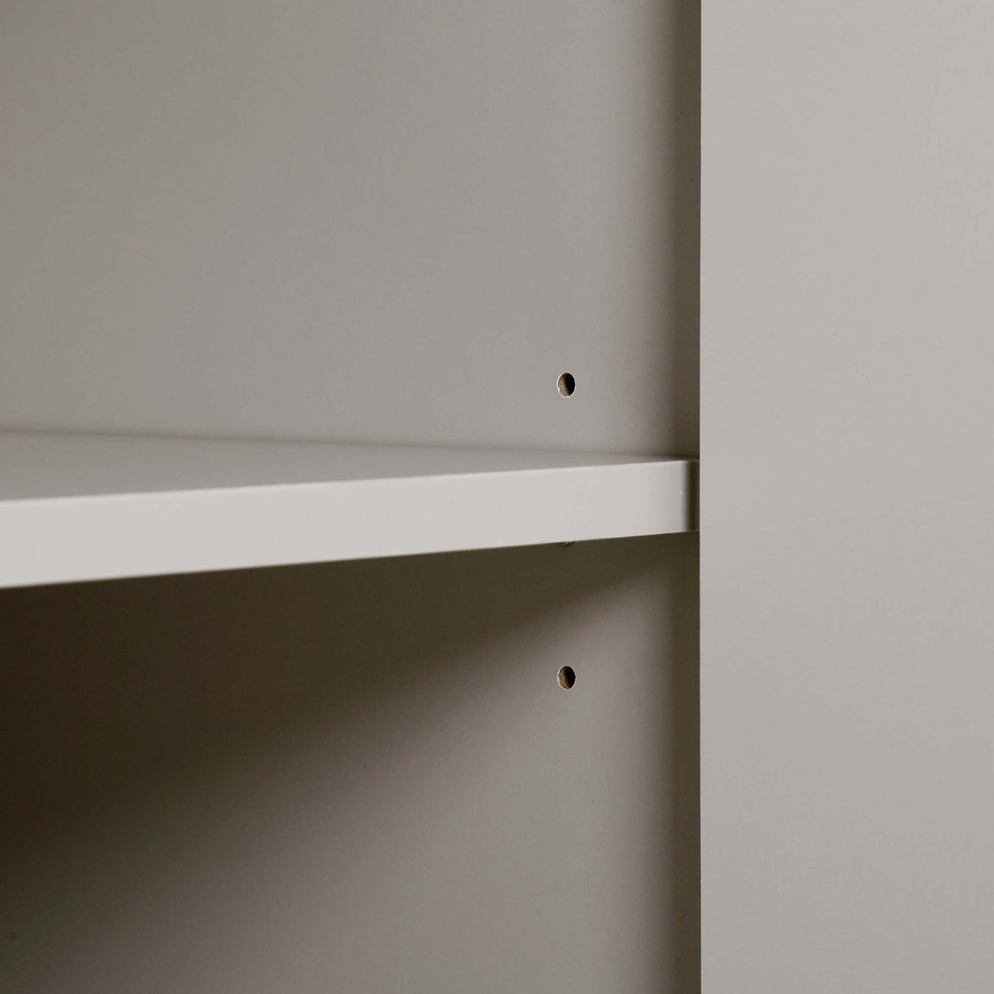 Richmond Ridged Large Sideboard, Matte Taupe