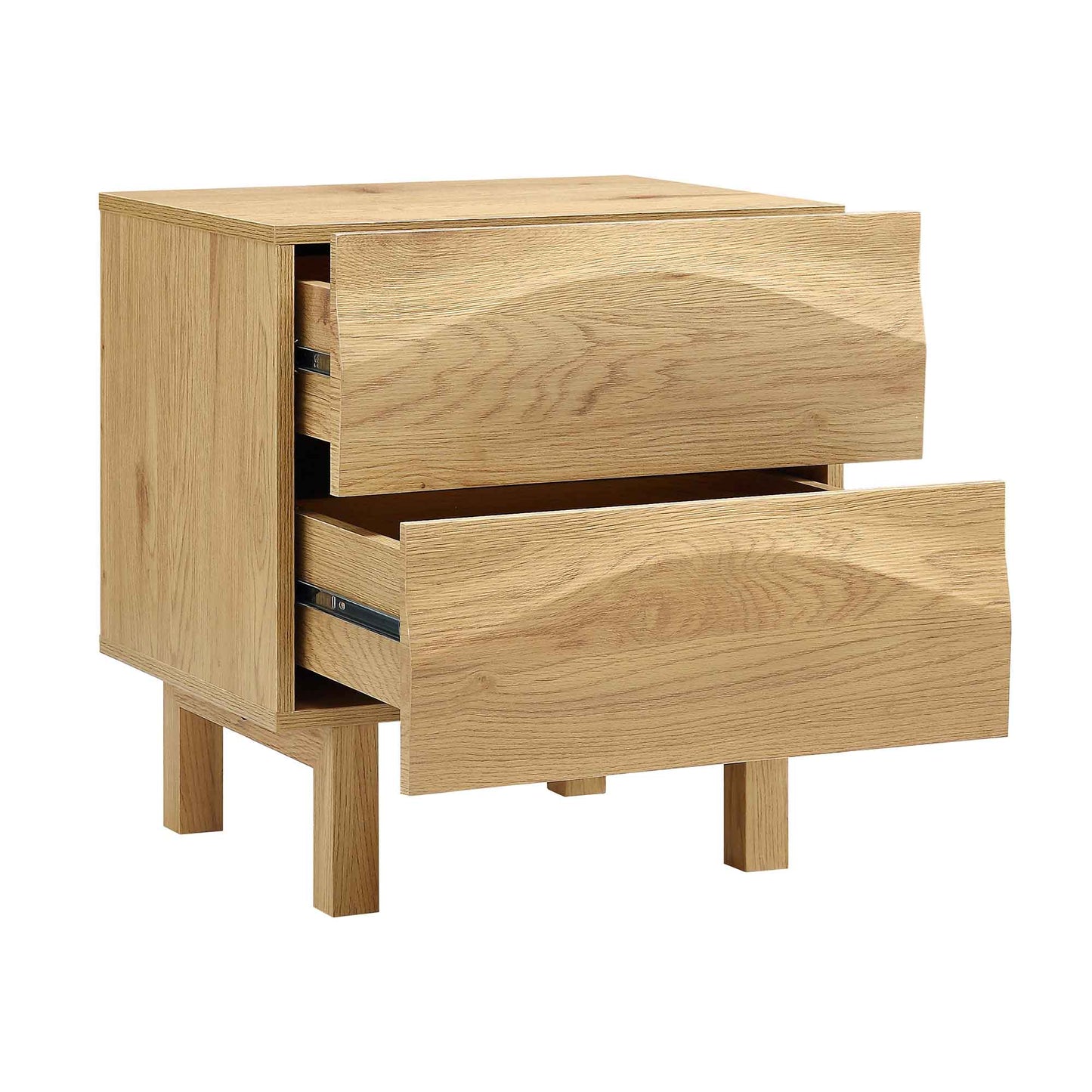 Moriko 2 Drawer Bedside Table
