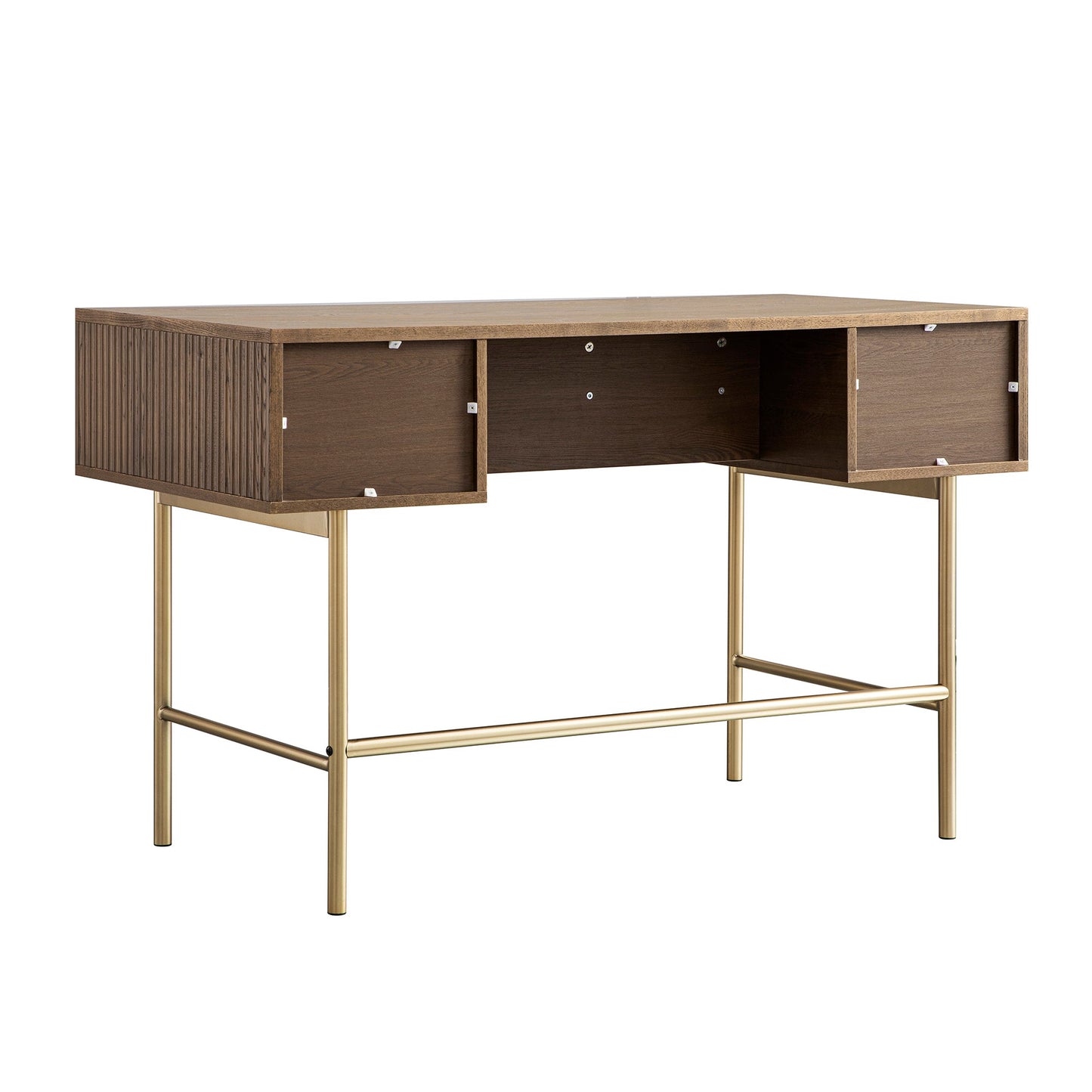 Richmond Ridged Dressing Table, Dark Ash