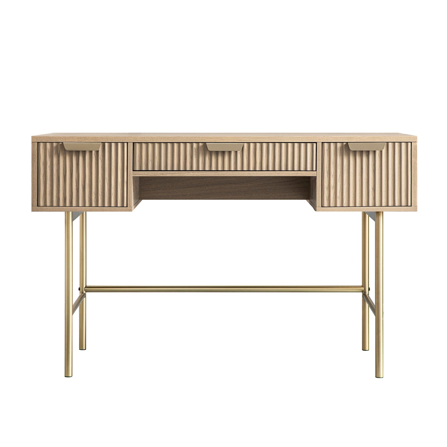 Richmond Ridged Dressing Table, Light Ash