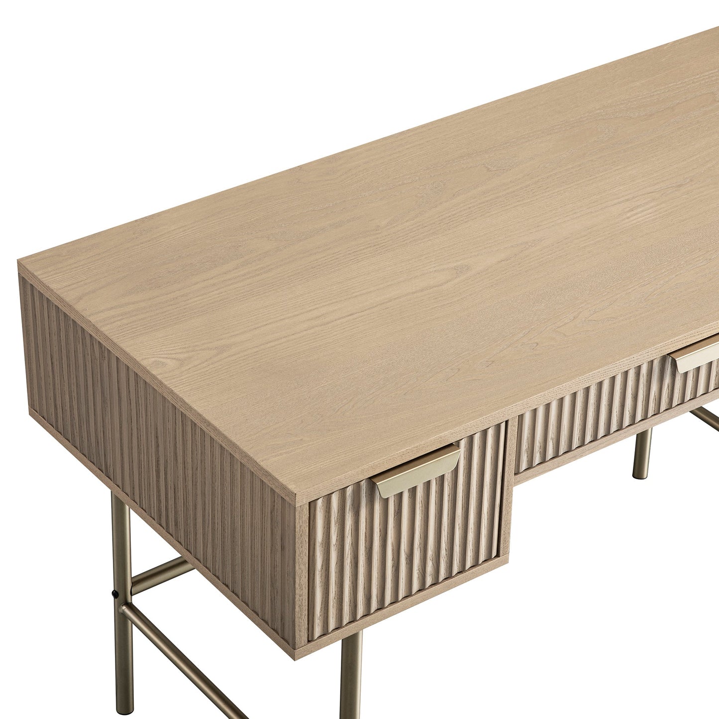 Richmond Ridged Dressing Table, Light Ash