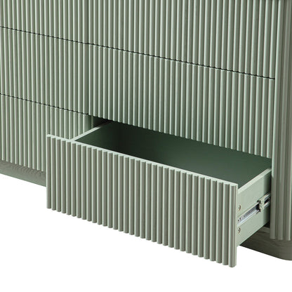 Maru Chest of 6 Drawers, Sage Green