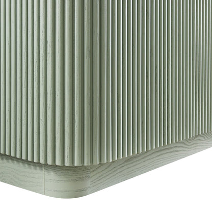 Maru Large 4-Door Sideboard, Sage Green