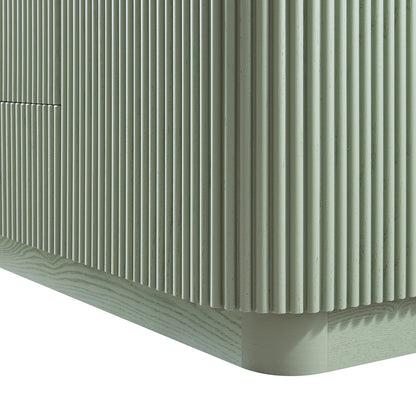 Maru Large 2-Door Sideboard with Drawers, Sage Green