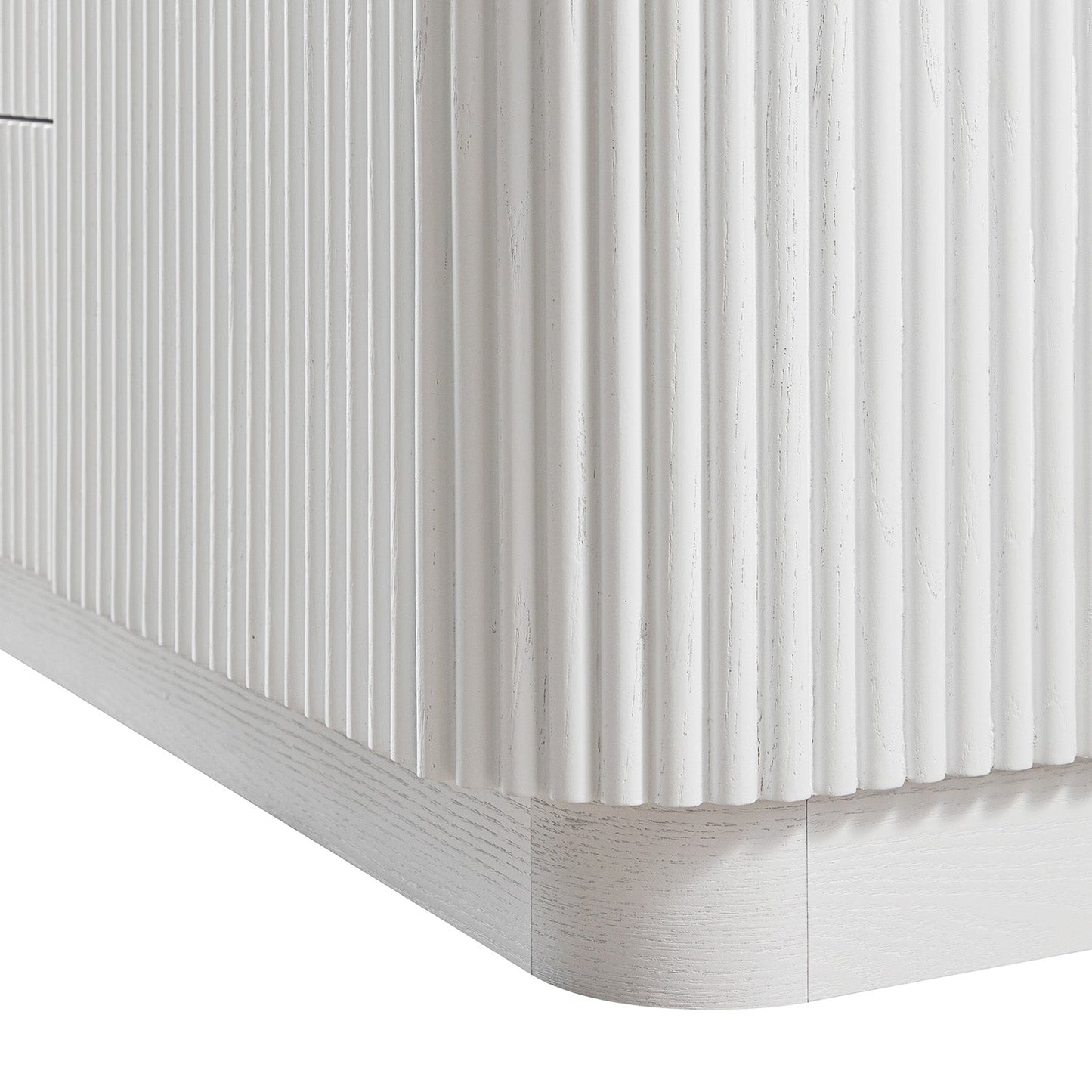 Maru Large 2-Door Sideboard with Drawers, Washed White