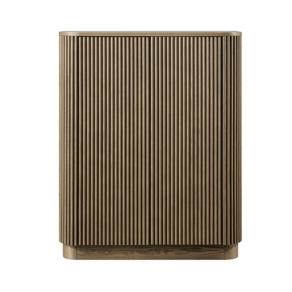 Maru Tall Cabinet, Silver Oak