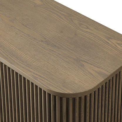 Maru Tall Cabinet, Silver Oak