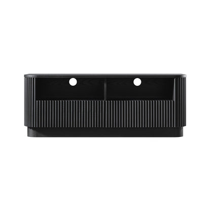 Maru 120cm TV Unit with Drawers, Black