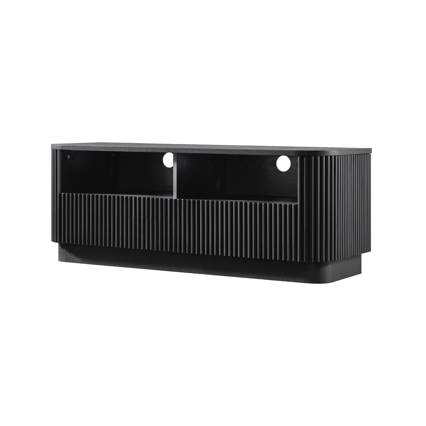 Maru 120cm TV Unit with Drawers, Black
