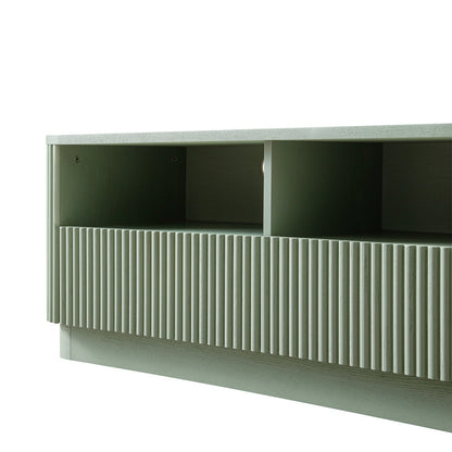 Maru 120cm TV Unit with Drawers, Sage Green