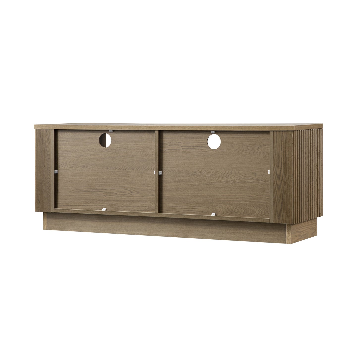 Maru 120cm TV Unit with Drawers, Silver Oak