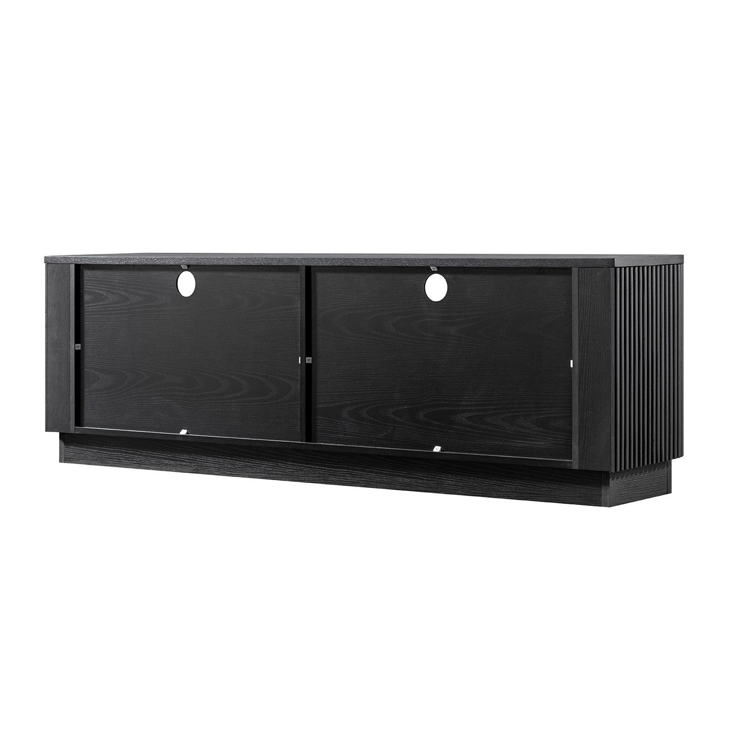 Maru 162cm TV Unit with Drawers, Black