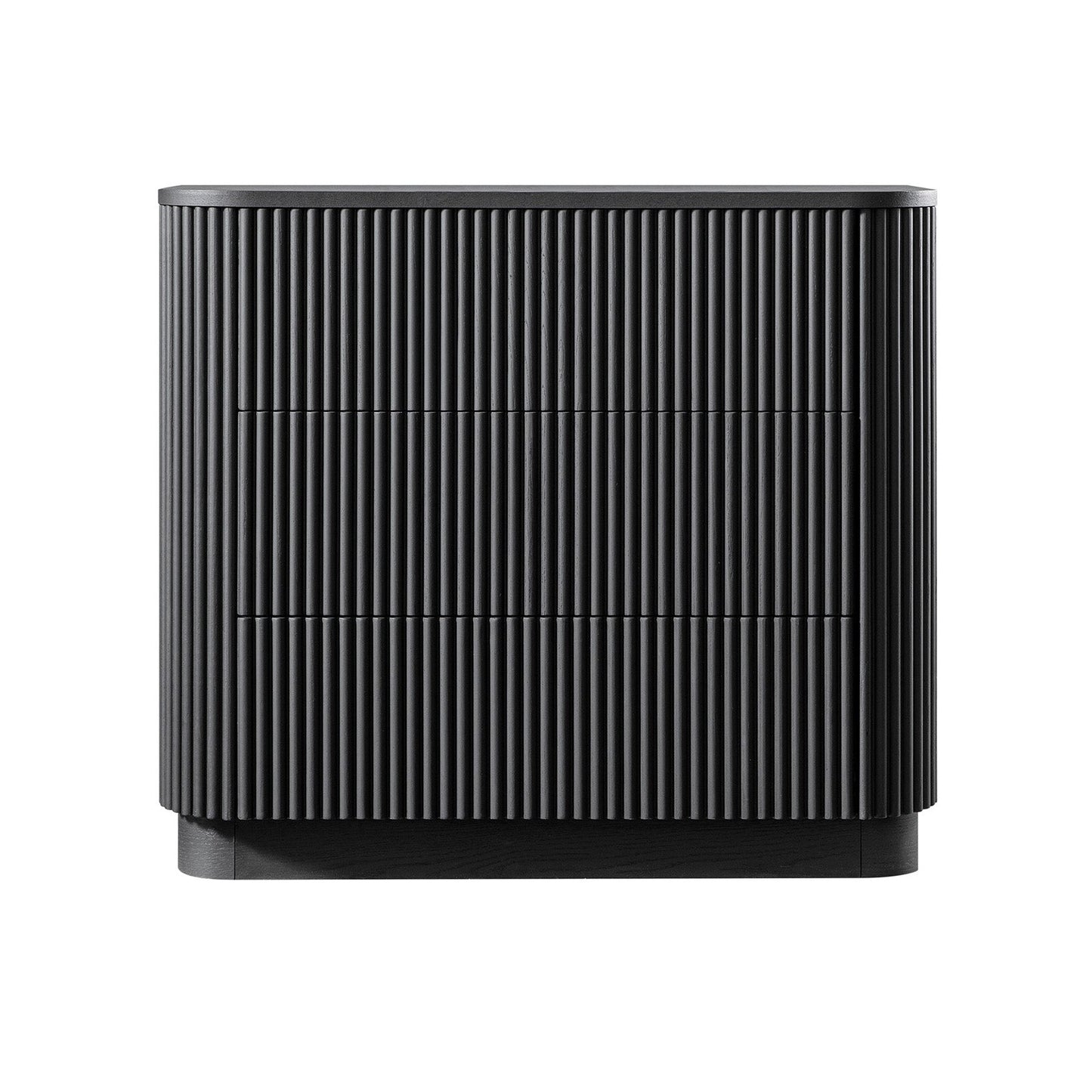 Maru Chest of 3 Drawers, Black