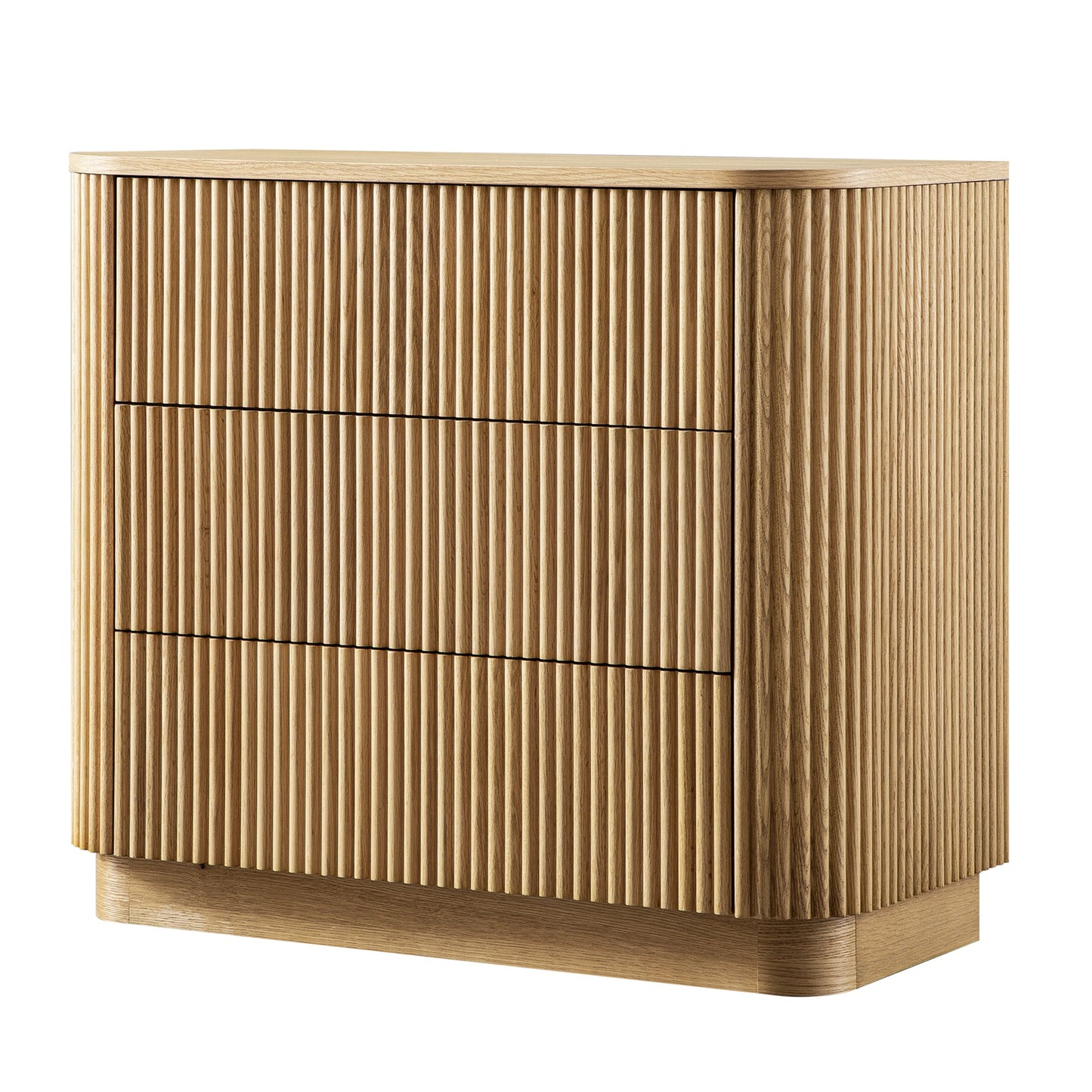 Maru Chest of 3 Drawers, Oak