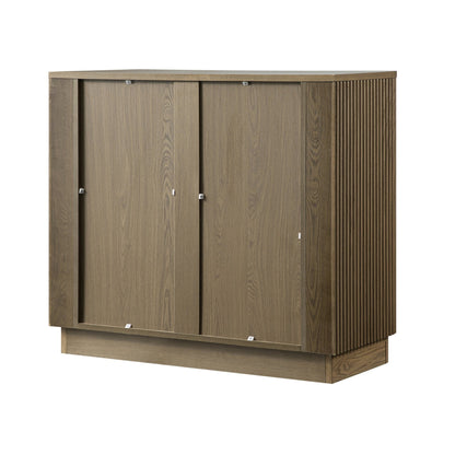 Maru Chest of 3 Drawers, Silver Oak