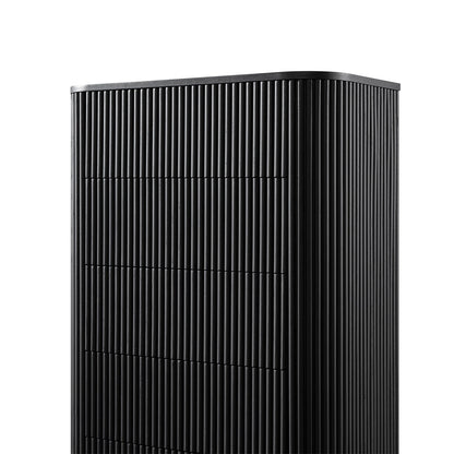 Maru Chest of 5 Drawers, Black