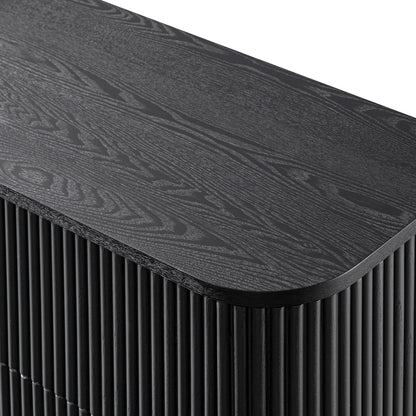 Maru Chest of 5 Drawers, Black