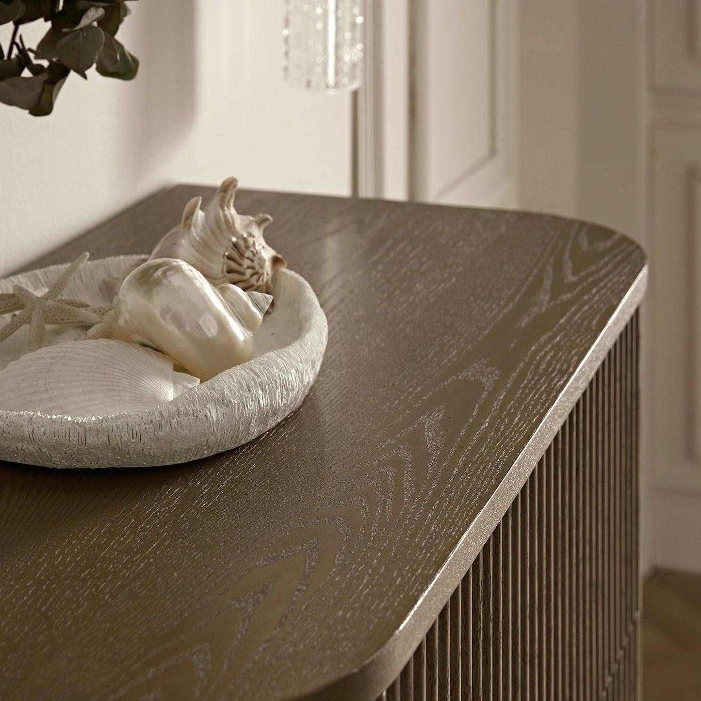 Maru Chest of 5 Drawers, Silver Oak