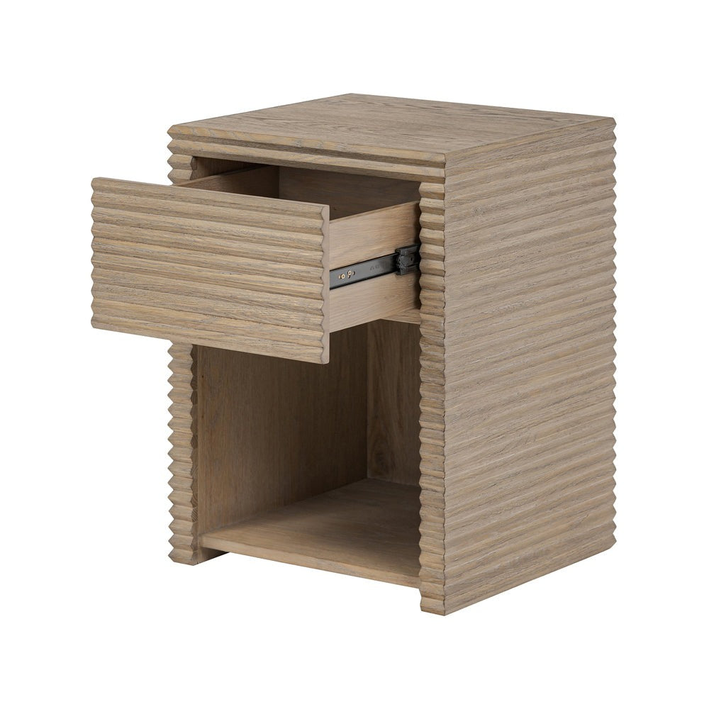 Wickham 1 Drawer Bedside Table -