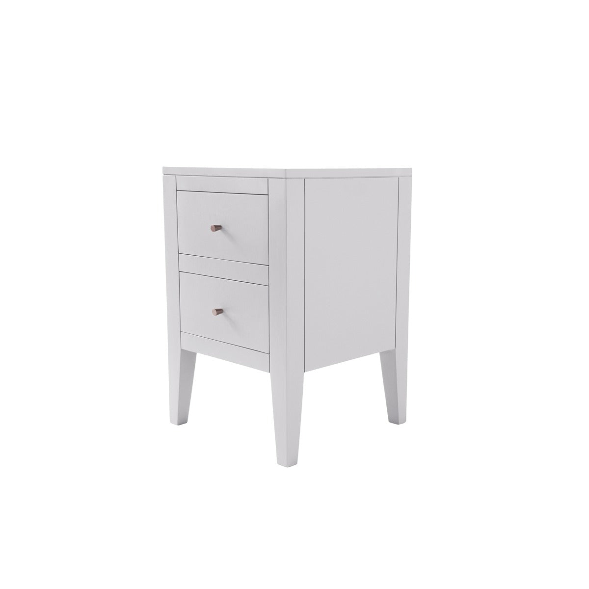 Alton Bedside Table - White