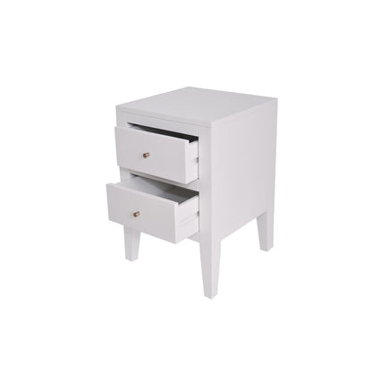 Alton Bedside Table - White