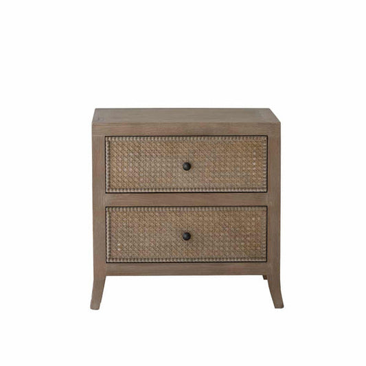 Witley Bedside Table - Aged Oak