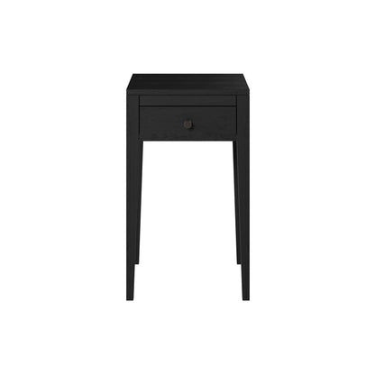 Radford 1 Drawer Bedside Table - Black