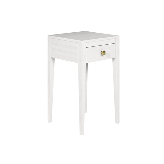 Radford 1 Drawer Bedside Table - White