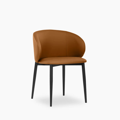 Cameron Dining Chair | Tuscan Tan Faux Leather