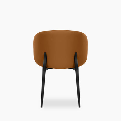 Cameron Dining Chair | Tuscan Tan Faux Leather