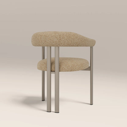 Arbor Carver Dining Chair | Speckled Latte Boucle & Latte