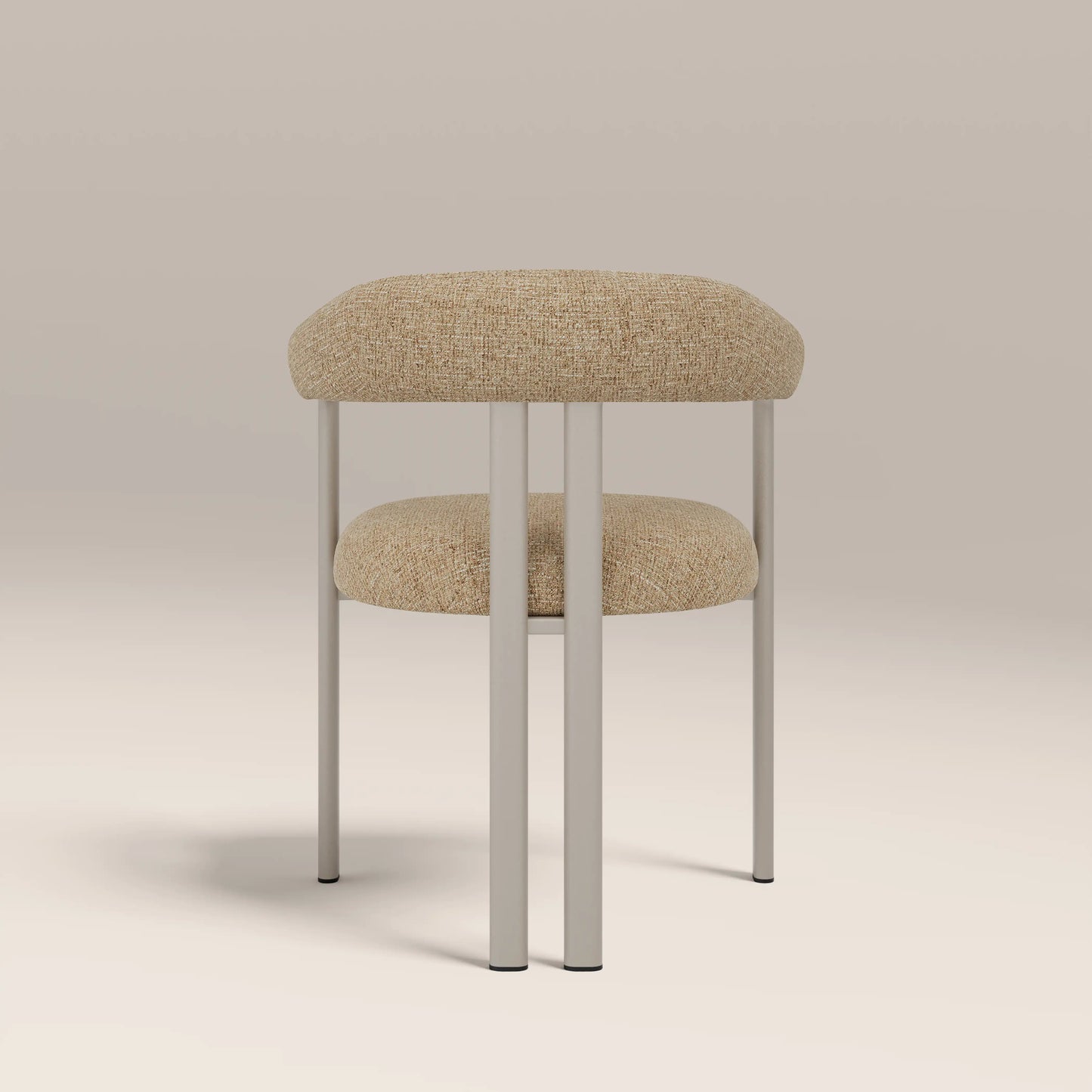 Arbor Carver Dining Chair | Speckled Latte Boucle & Latte