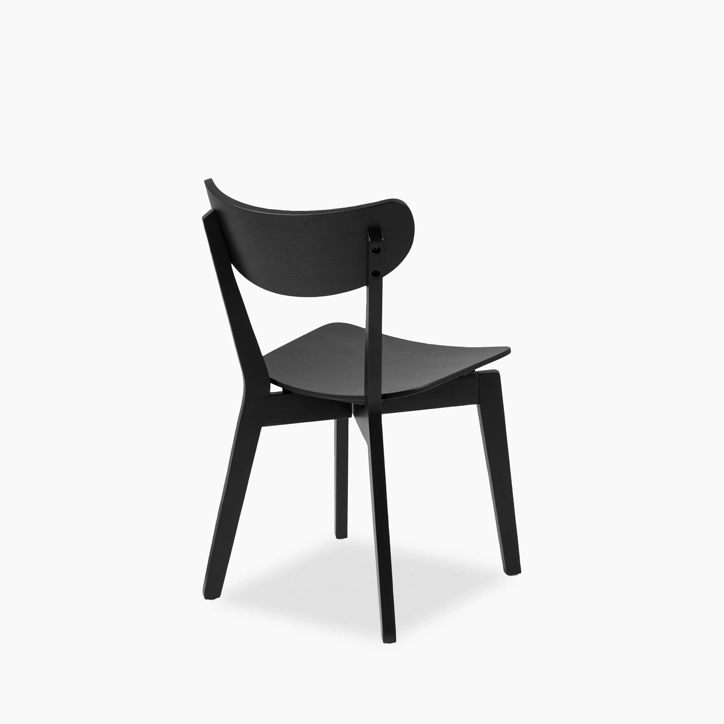 Roxby Wooden Dining Chair | Black