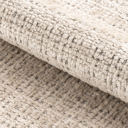 Darlene Dining Chair | Natural Chunky Weave Fabric & Smoked Walnut