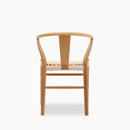 Bjorn Wooden Dining Chair | Natural Weave & Oak