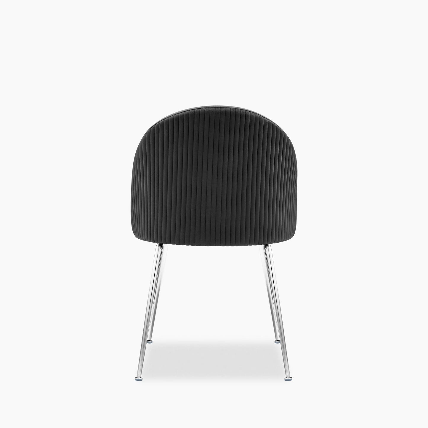 Nova Dining Chair | Ink Grey Sustainable Velvet