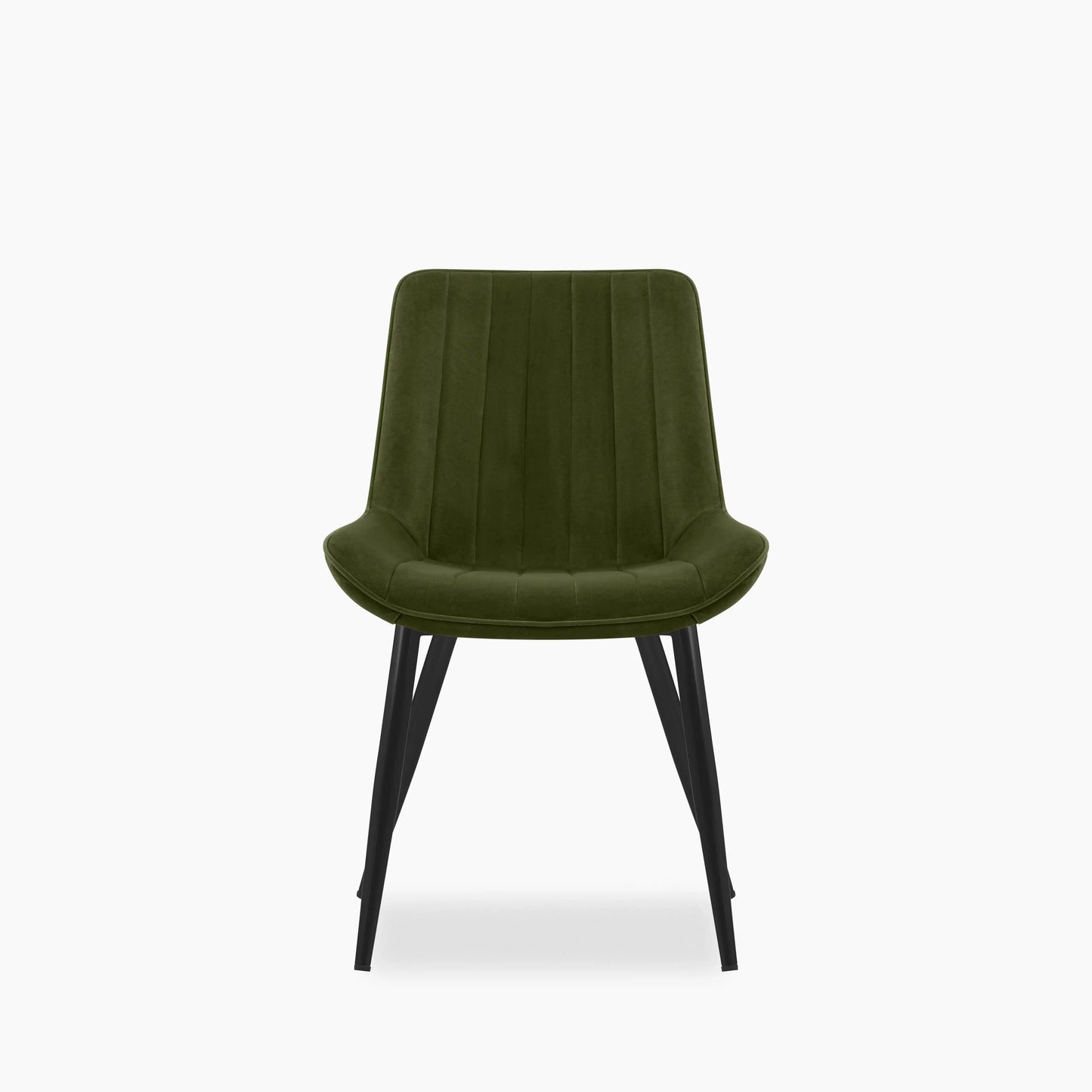 Taylor Dining Chair | Olive Green Sustainable Velvet