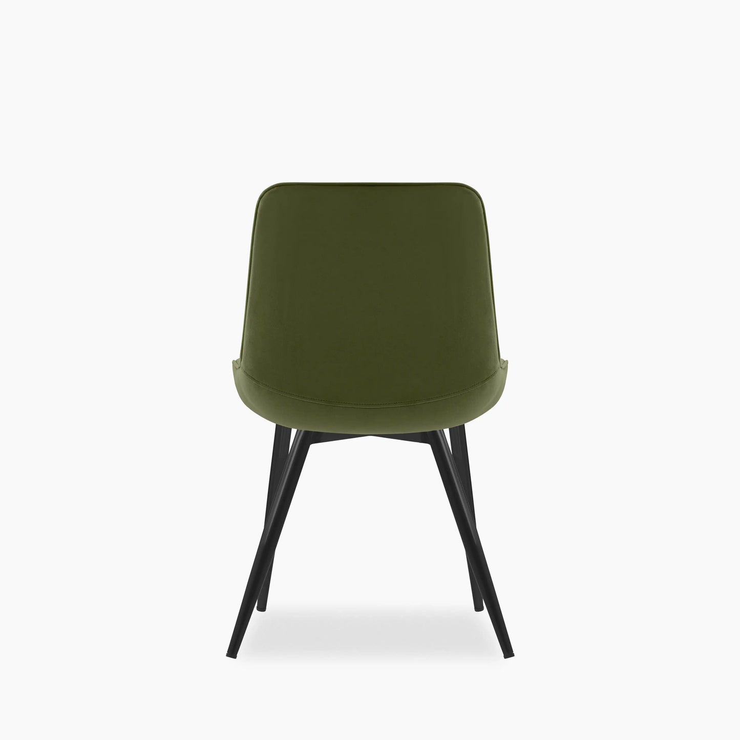Taylor Dining Chair | Olive Green Sustainable Velvet