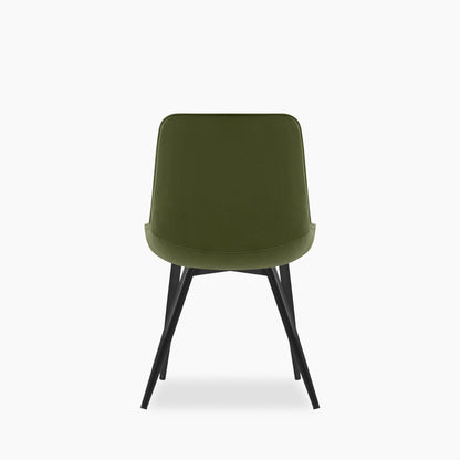 Taylor Dining Chair | Olive Green Sustainable Velvet