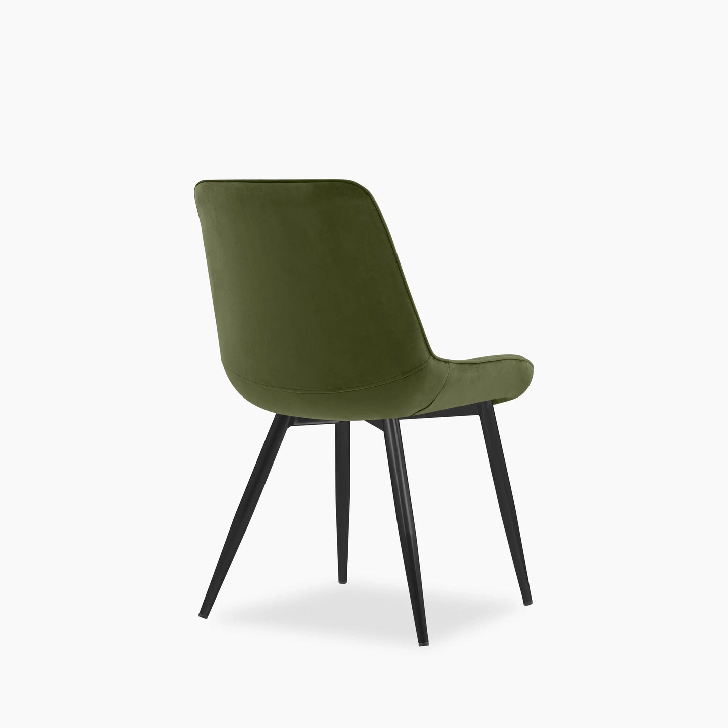 Taylor Dining Chair | Olive Green Sustainable Velvet