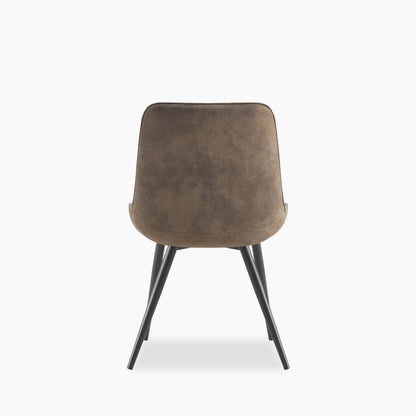 Taylor Dining Chair | Vintage Warm Grey Faux Leather