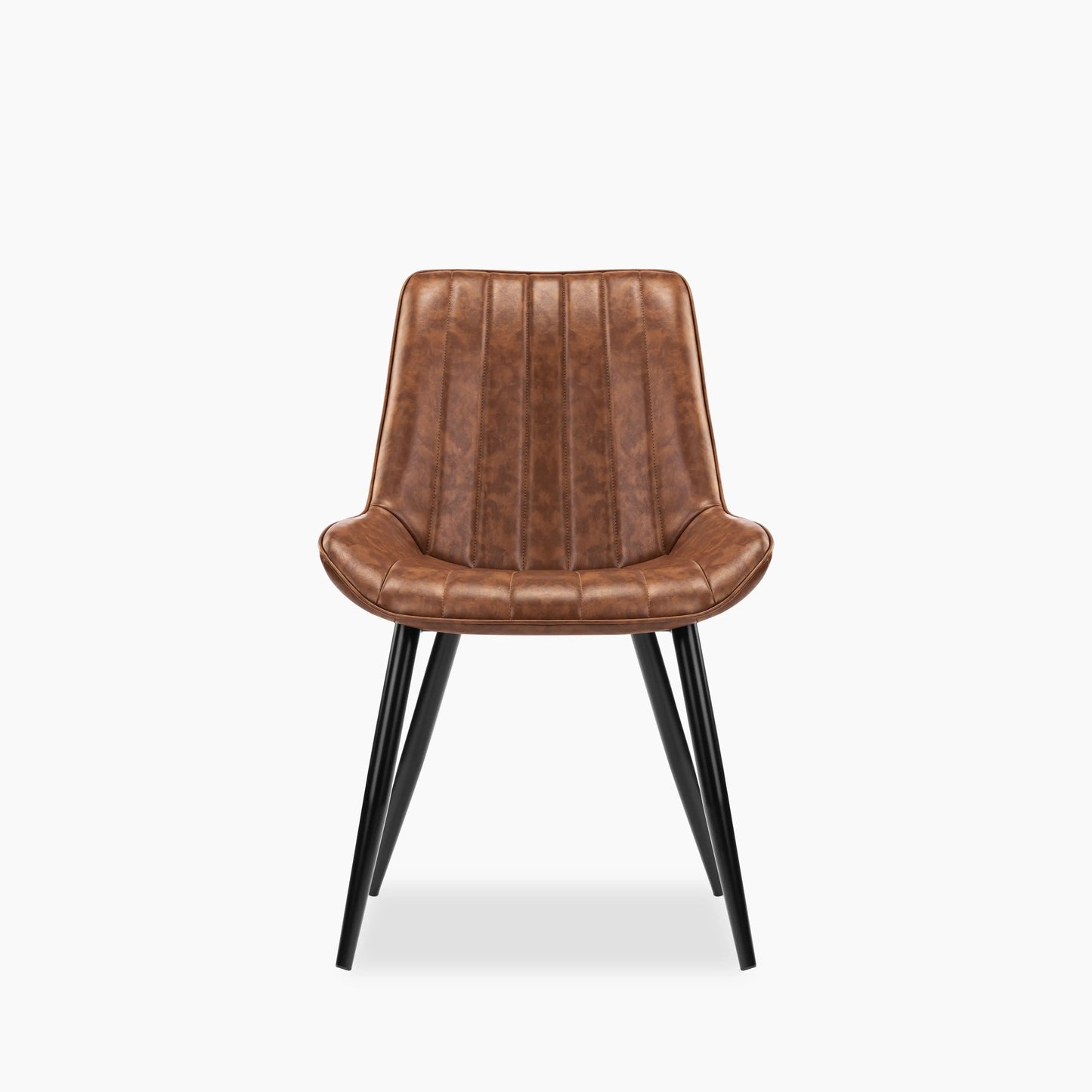 Taylor Dining Chair | Vintage Tan Faux Leather