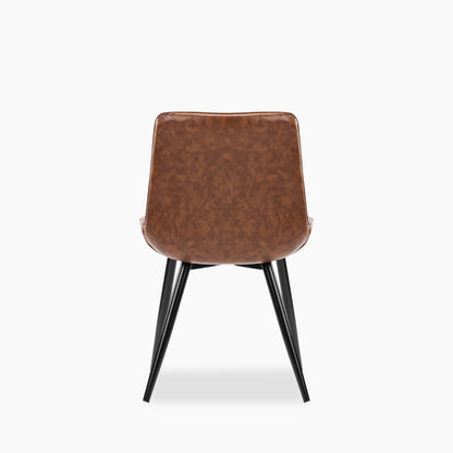 Taylor Dining Chair | Vintage Tan Faux Leather