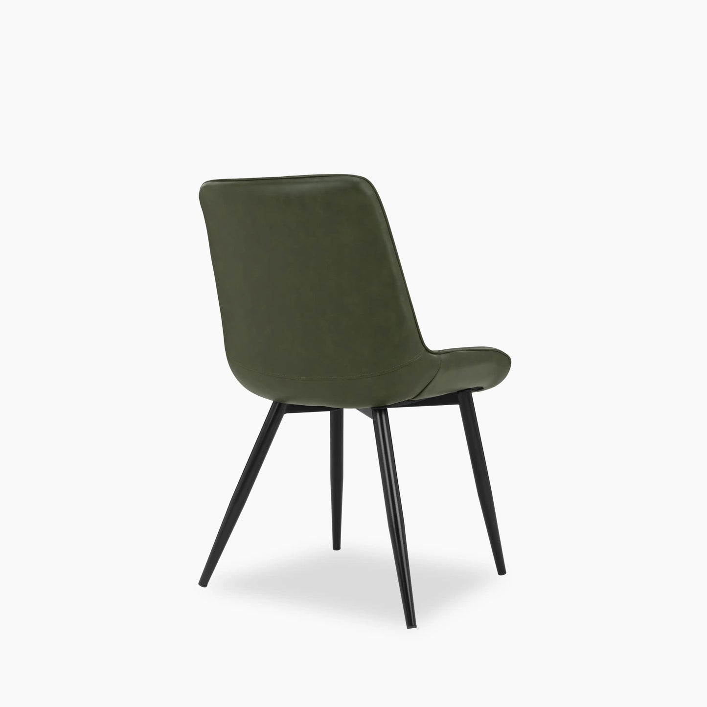 Taylor Dining Chair | Vintage Green Faux Leather