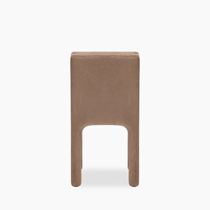 Arlo Dining Chair | Taupe Sustainable Velvet